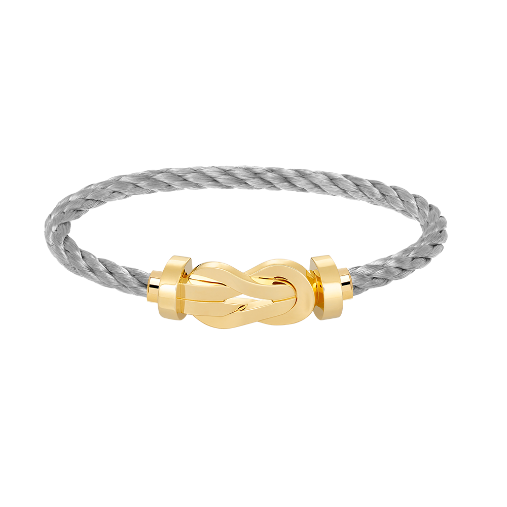 [GALE]CHANCE Große 8-stellige Schnalle ohne Diamanten Armband Gold