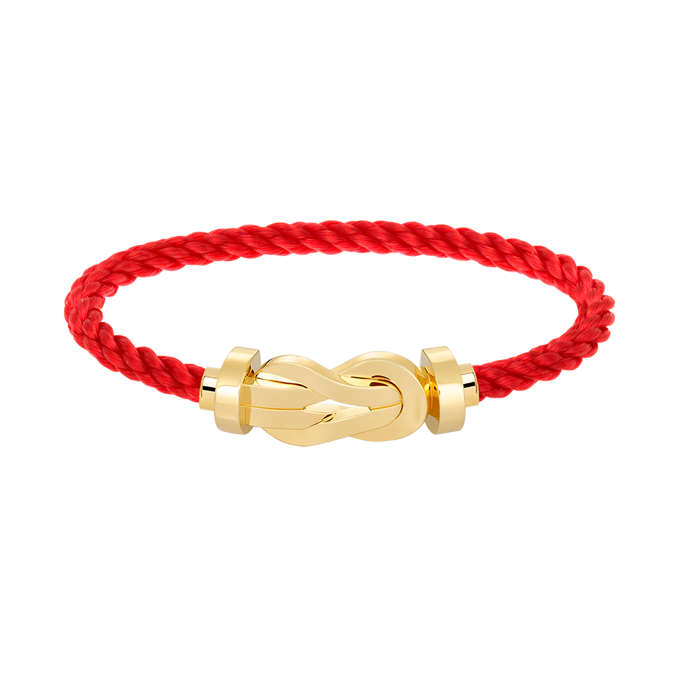 [GALE]CHANCE Große 8-stellige Schnalle ohne Diamanten Armband Gold