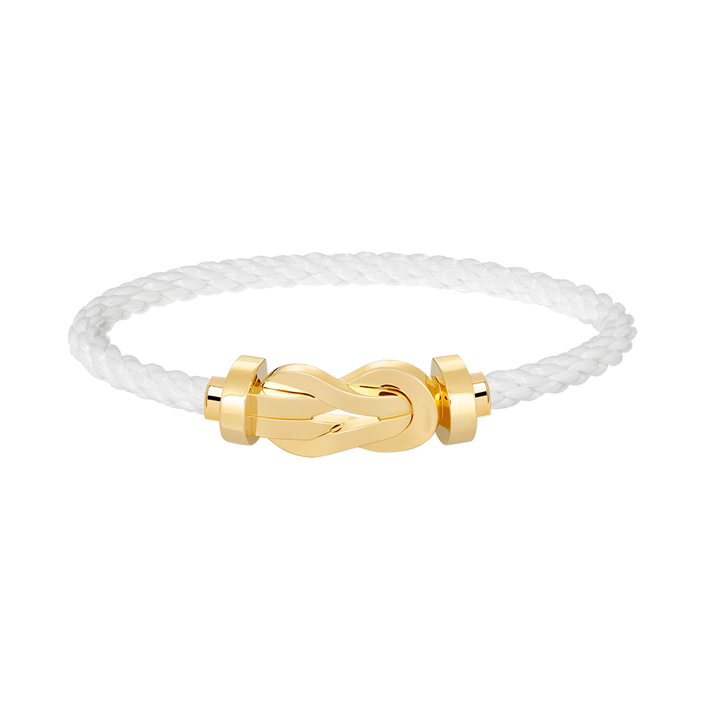 [GALE]CHANCE Große 8-stellige Schnalle ohne Diamanten Armband Gold