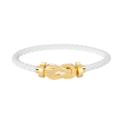 [GALE]CHANCE Große 8-stellige Schnalle ohne Diamanten Armband Gold