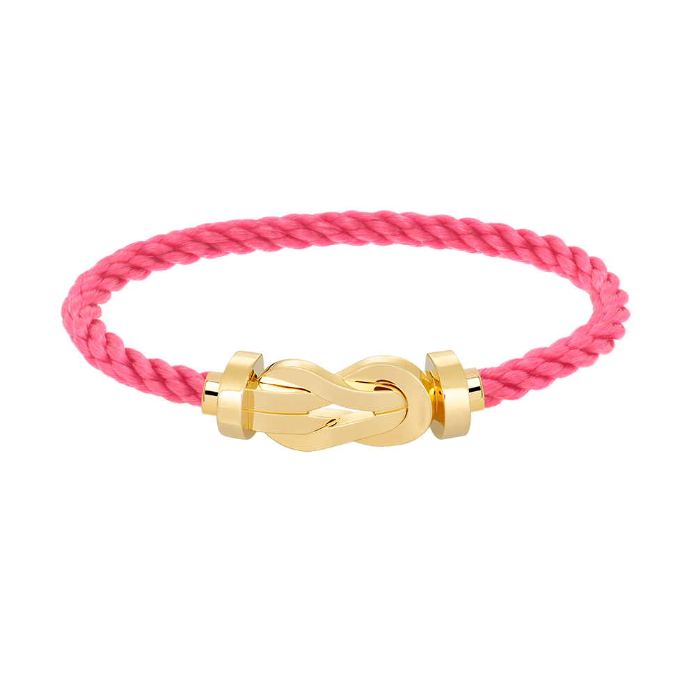 [GALE]CHANCE Große 8-stellige Schnalle ohne Diamanten Armband Gold