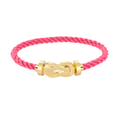 [GALE]CHANCE Große 8-stellige Schnalle ohne Diamanten Armband Gold