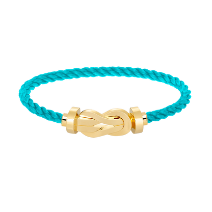 [GALE]CHANCE Große 8-stellige Schnalle ohne Diamanten Armband Gold