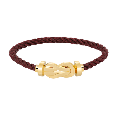 [GALE]CHANCE Große 8-stellige Schnalle ohne Diamanten Armband Gold