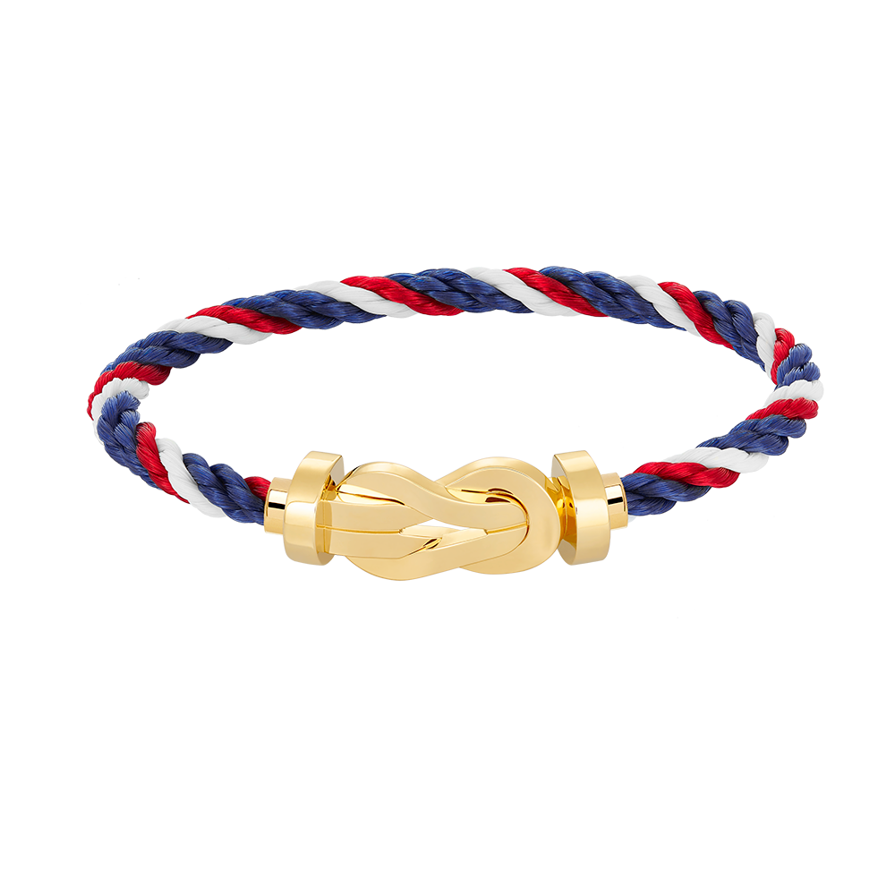 [GALE]CHANCE Große 8-stellige Schnalle ohne Diamanten Armband Gold