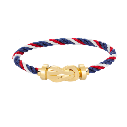 [GALE]CHANCE Große 8-stellige Schnalle ohne Diamanten Armband Gold
