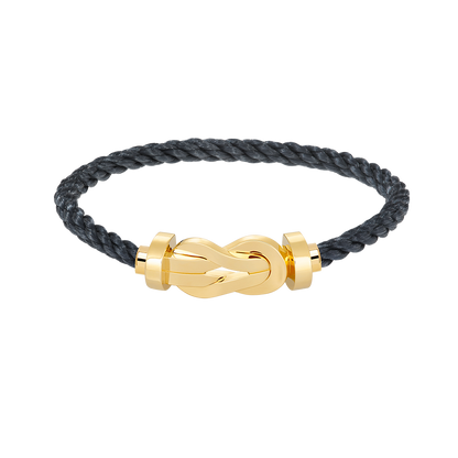 [GALE]CHANCE Große 8-stellige Schnalle ohne Diamanten Armband Gold