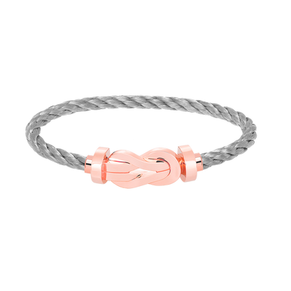 [GALE]CHANCE Große 8-stellige Schnalle ohne Diamanten Armband Roségold