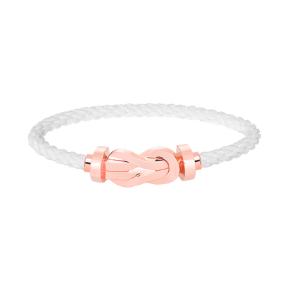[GALE]CHANCE Große 8-stellige Schnalle ohne Diamanten Armband Roségold