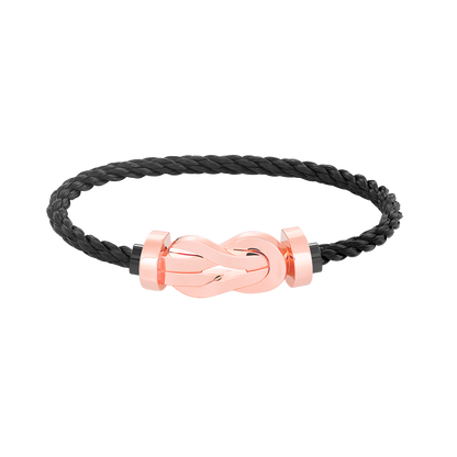 [GALE]CHANCE Große 8-stellige Schnalle ohne Diamanten Armband Roségold
