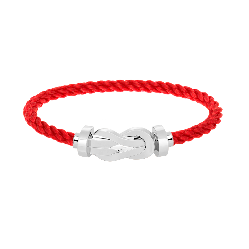 [GALE]CHANCE Große 8-stellige Schnalle ohne Diamanten Armband Silber