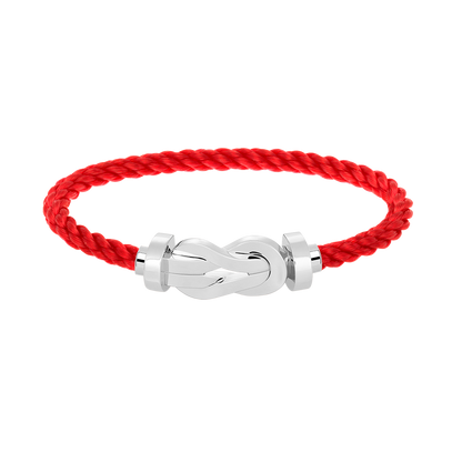 [GALE]CHANCE Große 8-stellige Schnalle ohne Diamanten Armband Silber