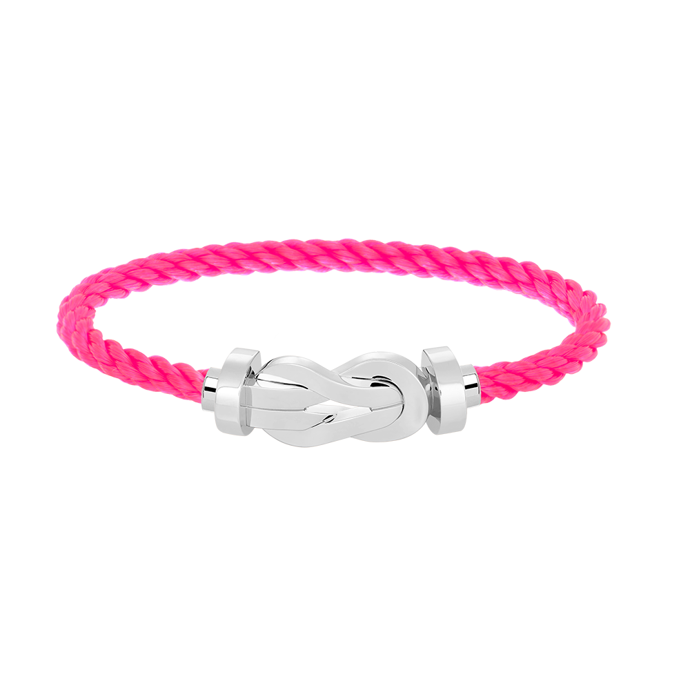 [GALE]CHANCE Große 8-stellige Schnalle ohne Diamanten Armband Silber