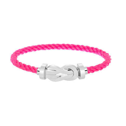 [GALE]CHANCE Große 8-stellige Schnalle ohne Diamanten Armband Silber