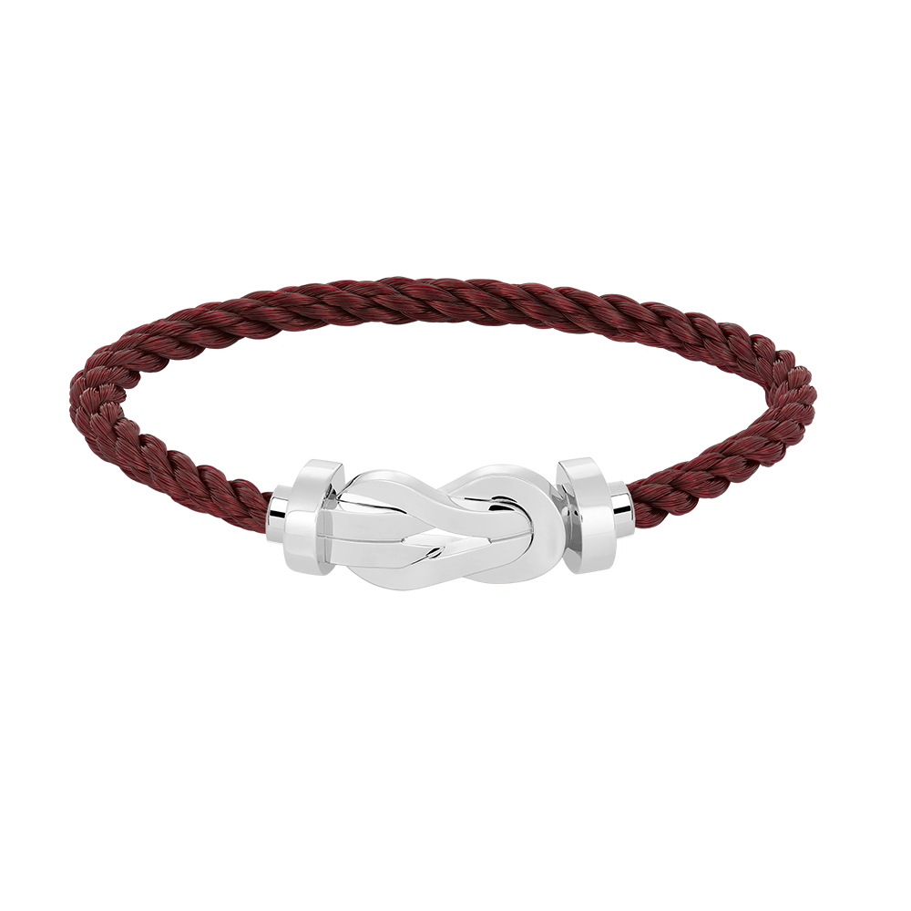 [GALE]CHANCE Große 8-stellige Schnalle ohne Diamanten Armband Silber