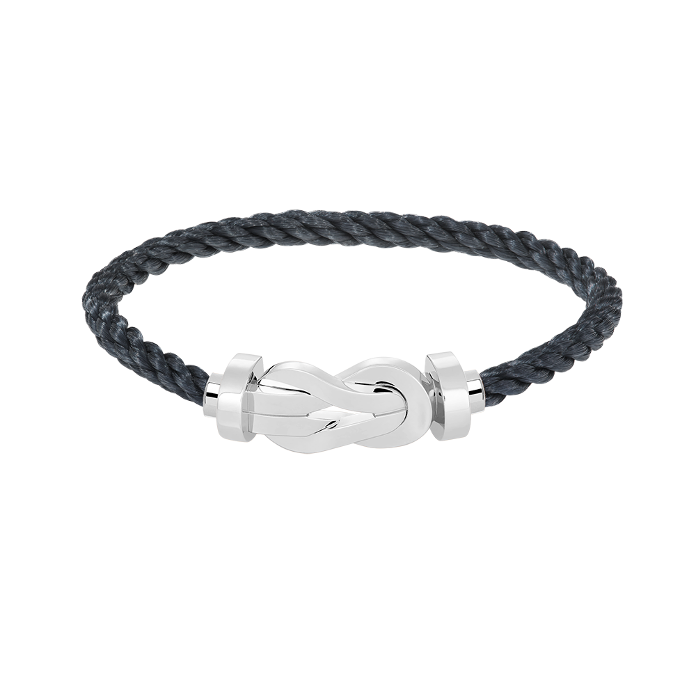 [GALE]CHANCE Große 8-stellige Schnalle ohne Diamanten Armband Silber