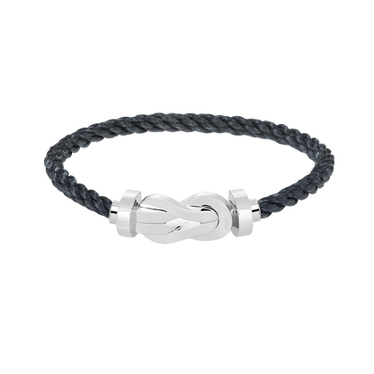 [GALE]CHANCE Große 8-stellige Schnalle ohne Diamanten Armband Silber