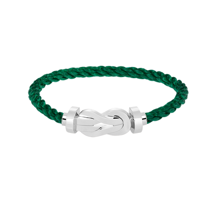 [GALE]CHANCE Große 8-stellige Schnalle ohne Diamanten Armband Silber