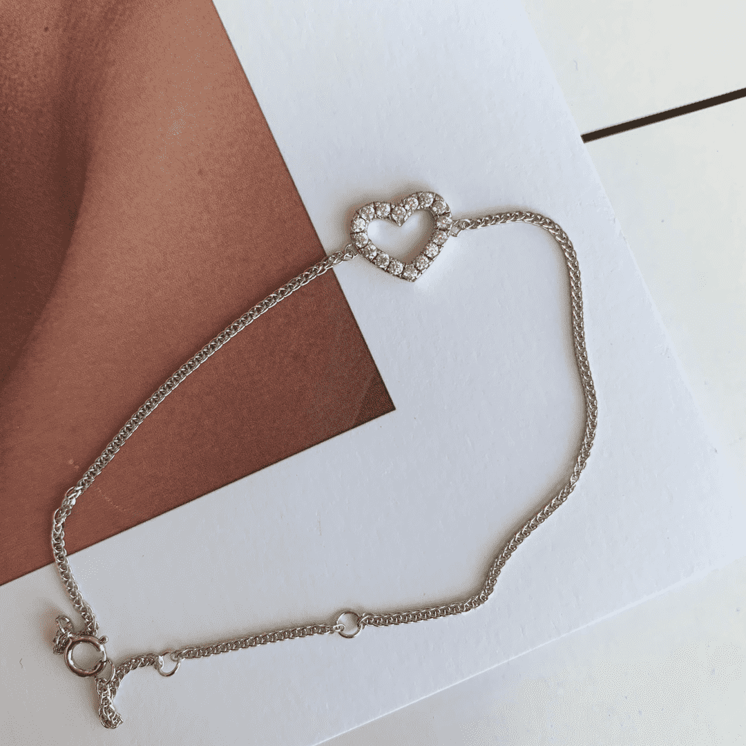 [GALE]Heart Shape Lover Bracelet