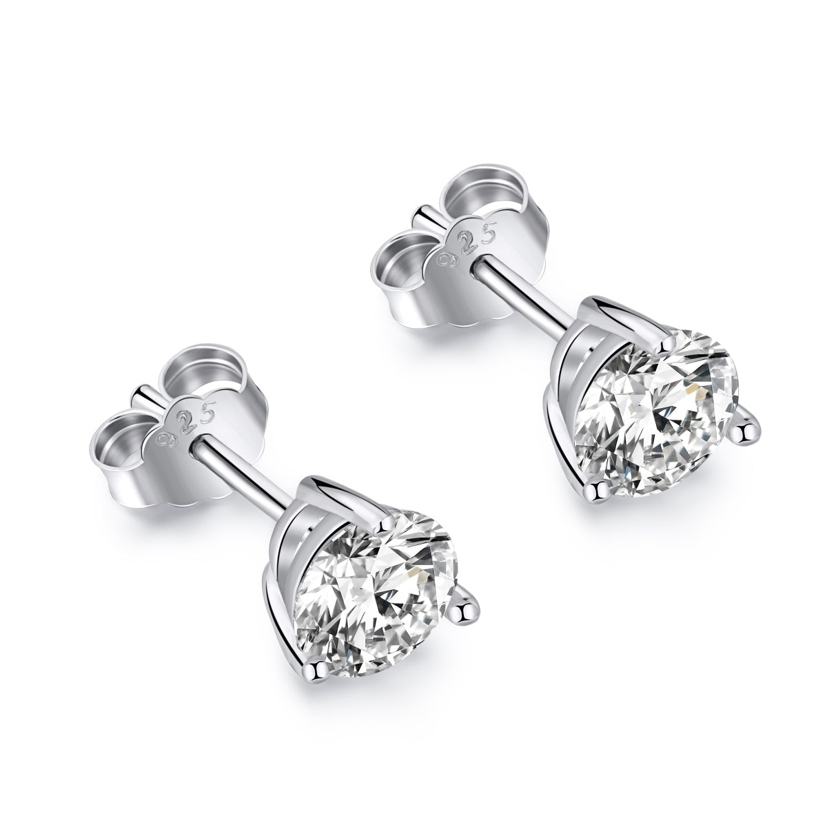 [GALE]Dainty Round Shape Earrings
