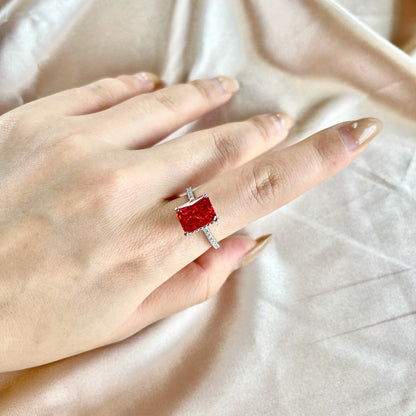 [GALE]4.0 Carat Luxurious Engagement Ring