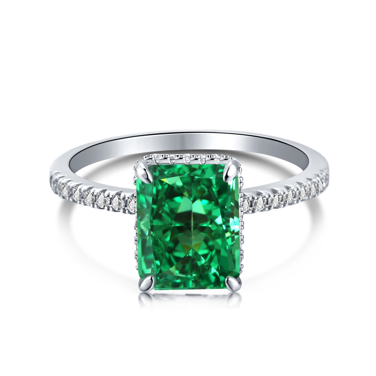 [GALE]4.0 Carat Luxurious Engagement Ring