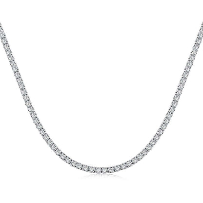 [GALE]Elegant Tennis Chain Necklace