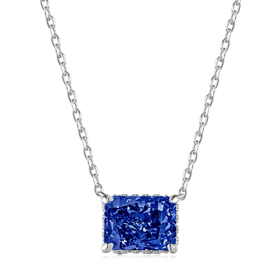 [GALE]Luxurious Square Shape Colorful Necalack