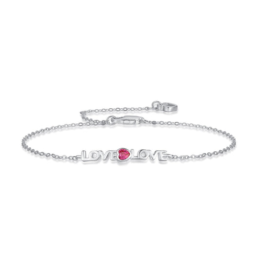 [GALE]Romantic Heart Shape Lover Bracelet