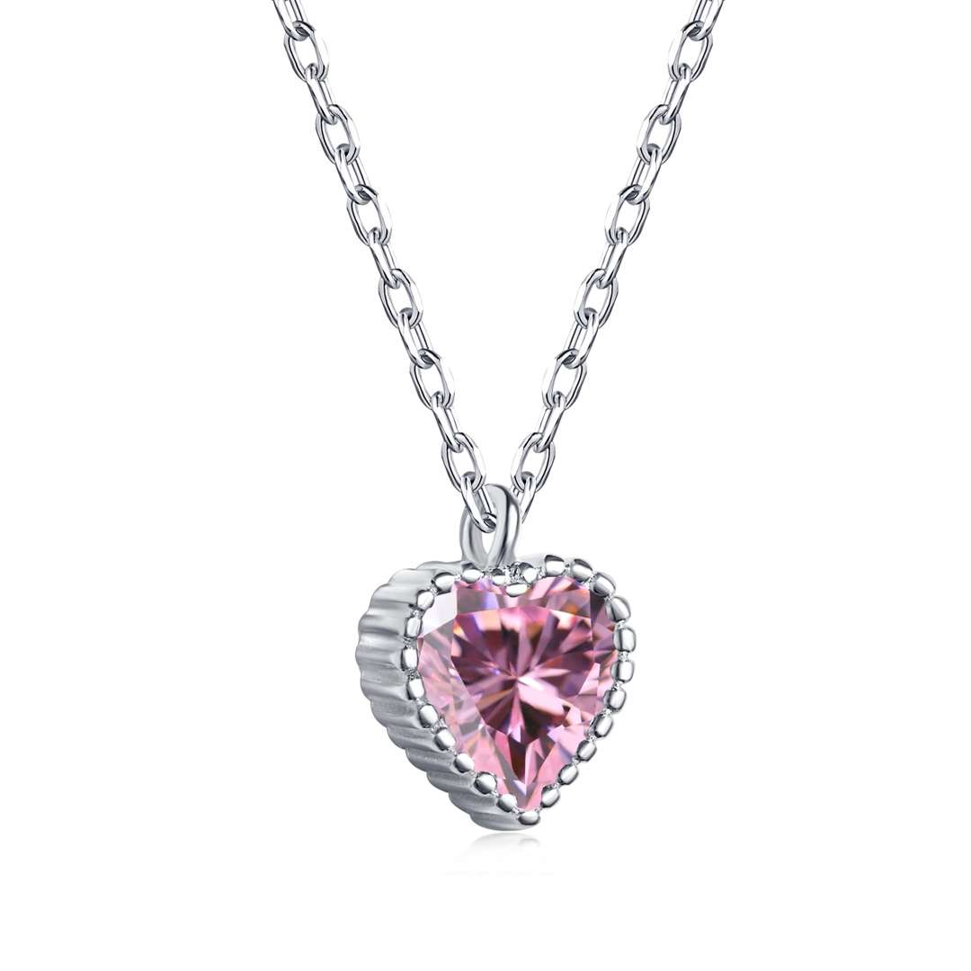 [GALE]Ornate Heart Shape Necklace