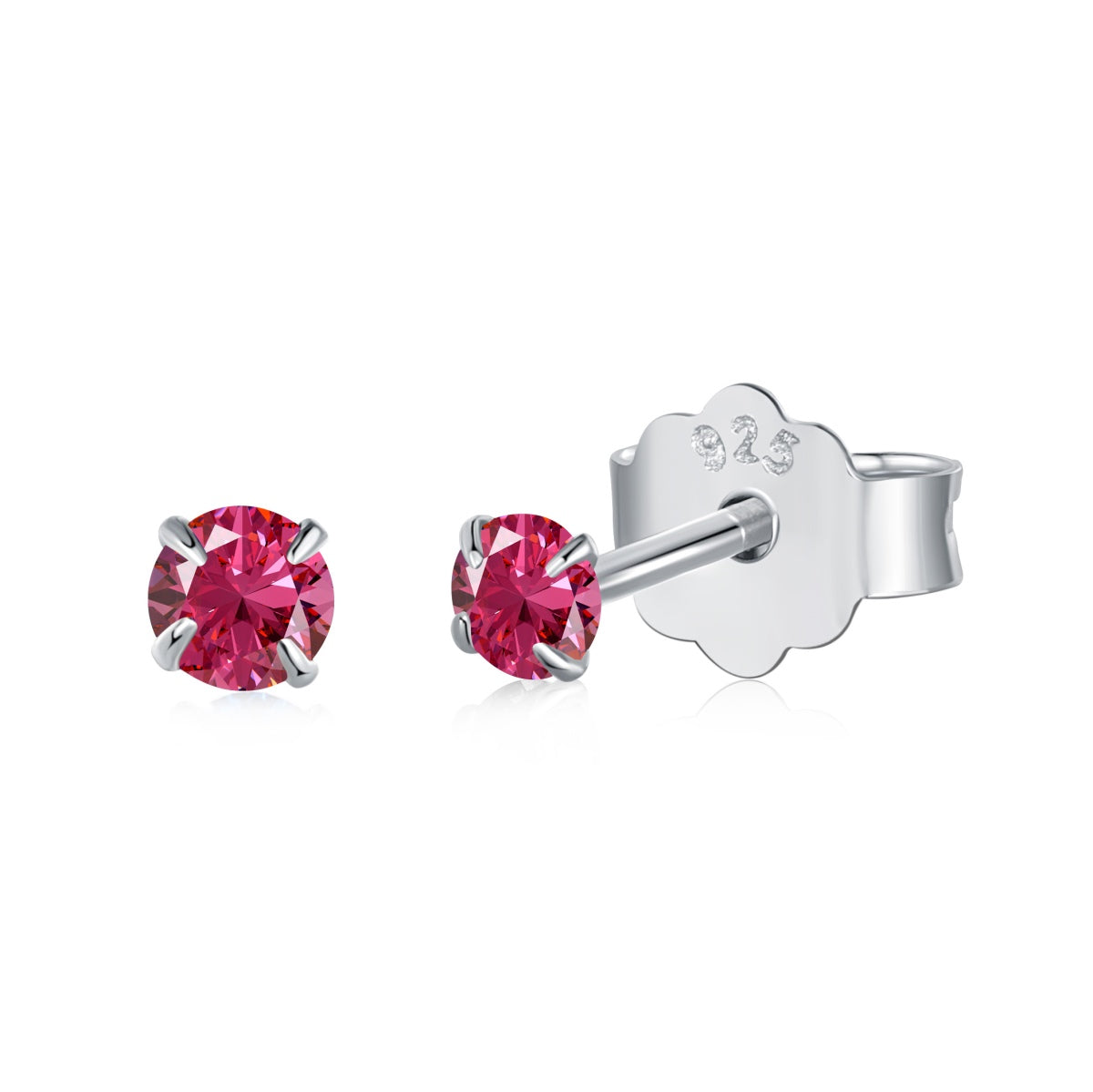 [GALE]Delicate Solitaire Earrings