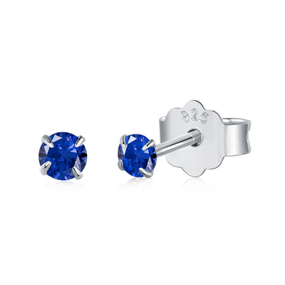 [GALE]Delicate Solitaire Earrings