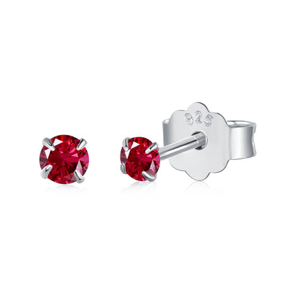[GALE]Delicate Solitaire Earrings
