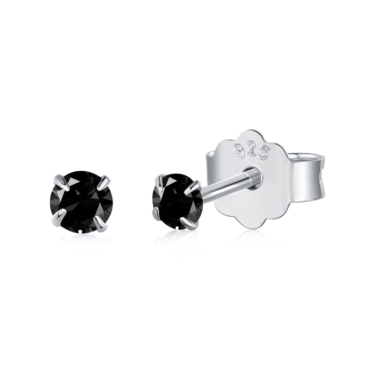 [GALE]Delicate Solitaire Earrings