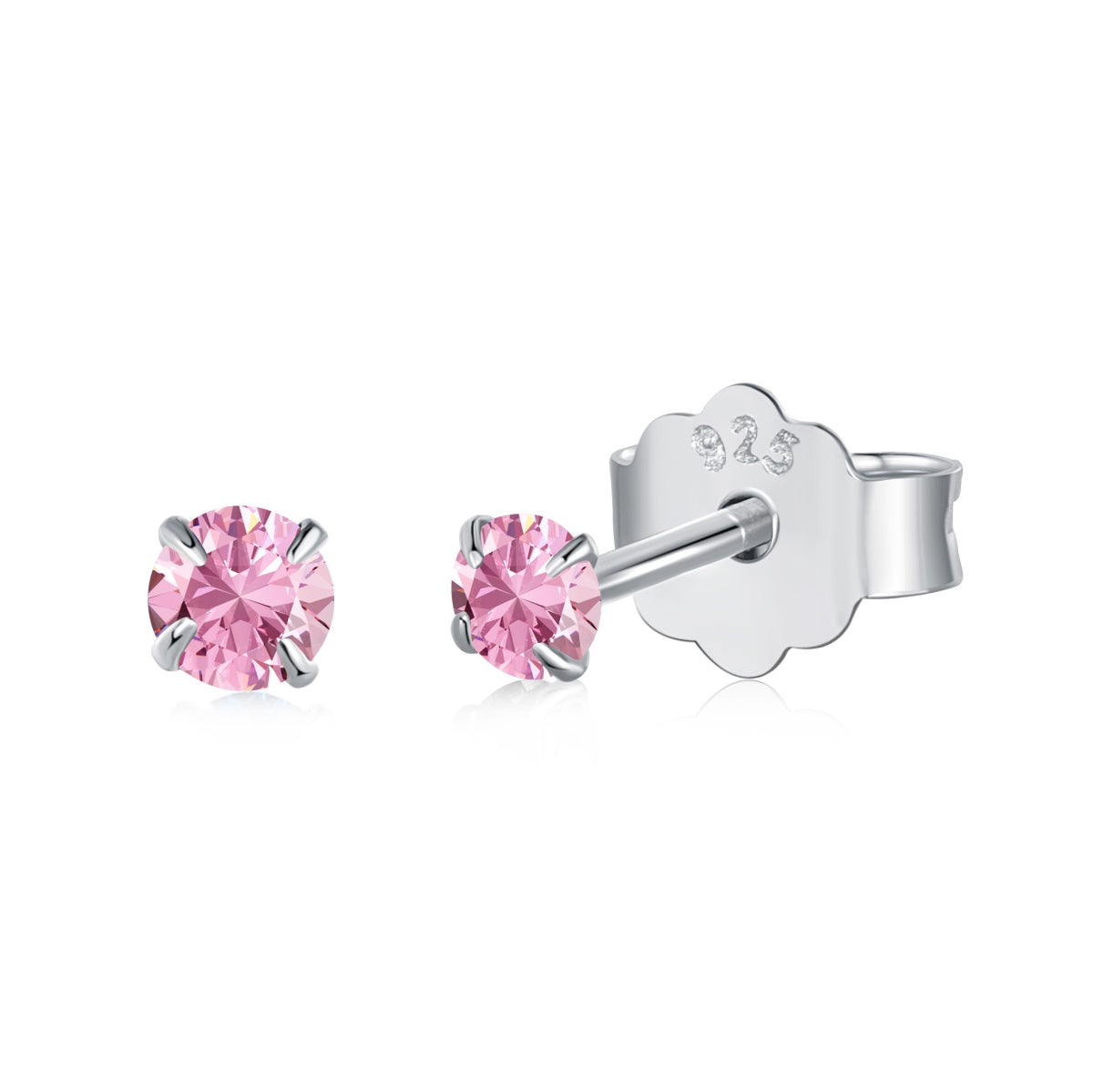 [GALE]Delicate Solitaire Earrings