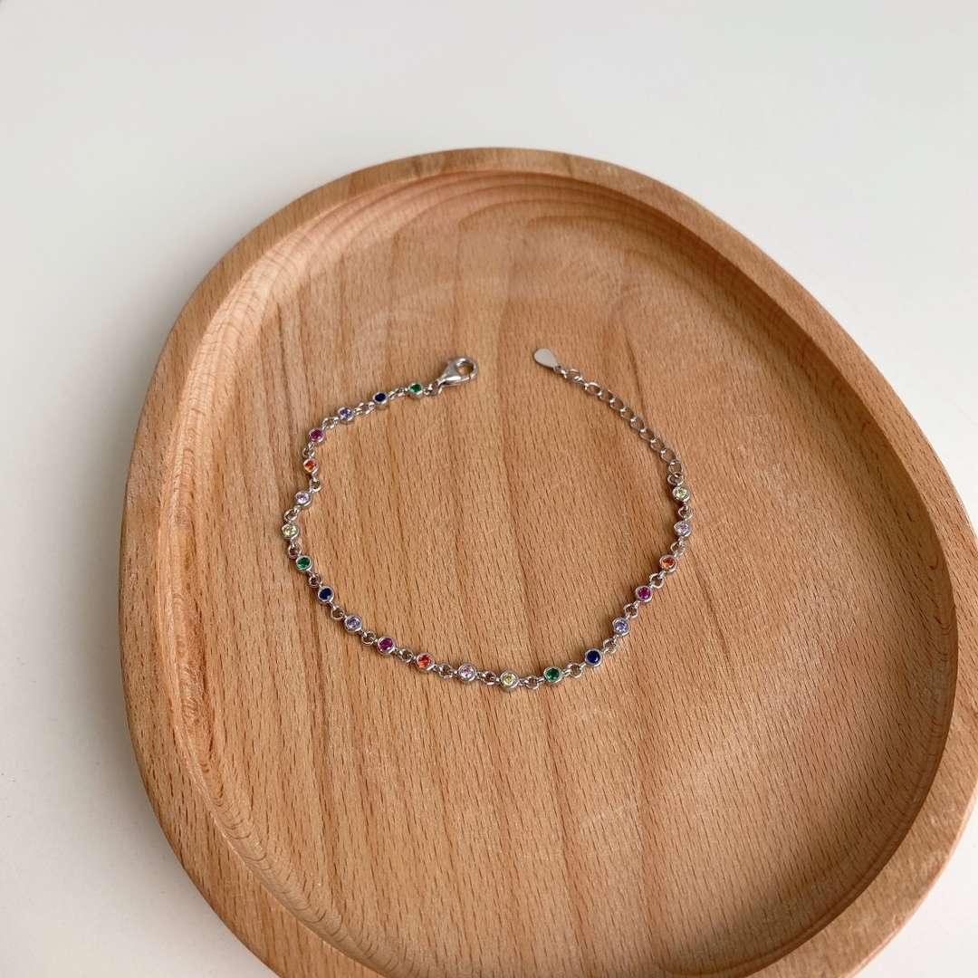 [GALE]Colorful Bead Array Bracelet