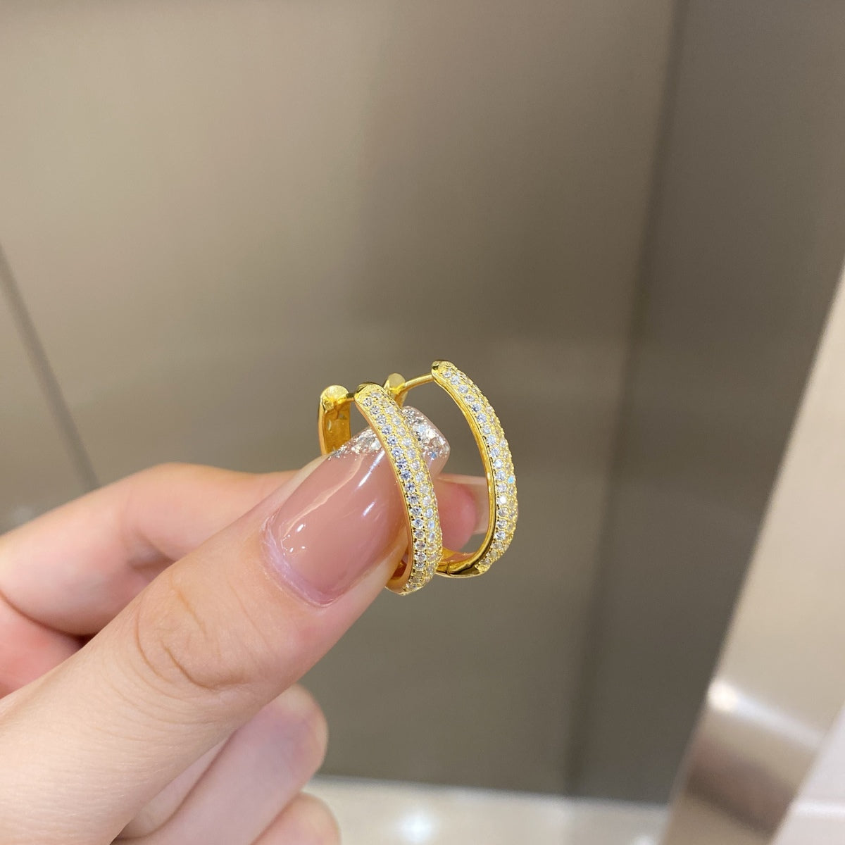 [GALE]Exquisite Versatile Daily Earrings