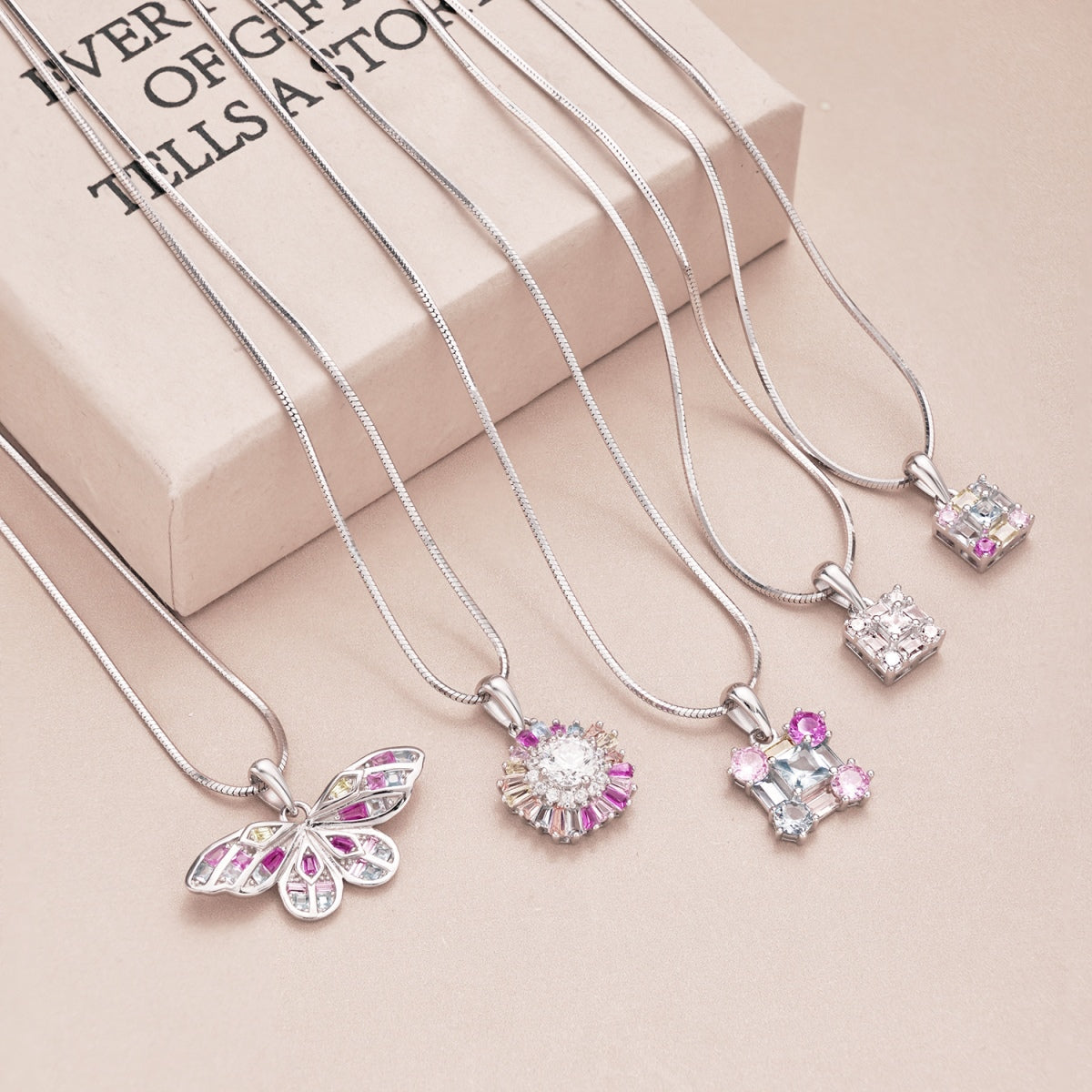 [GALE]Gorgeous Multi Colorful Necklace