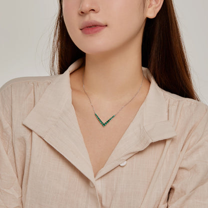 [GALE]Ornate Round Cut Necklace