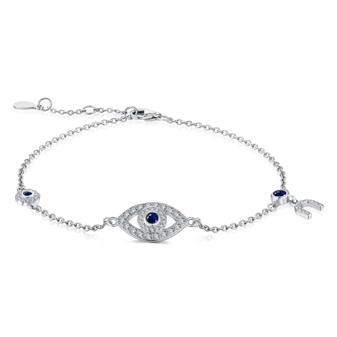 [GALE]Dainty Eye Shape Necklace