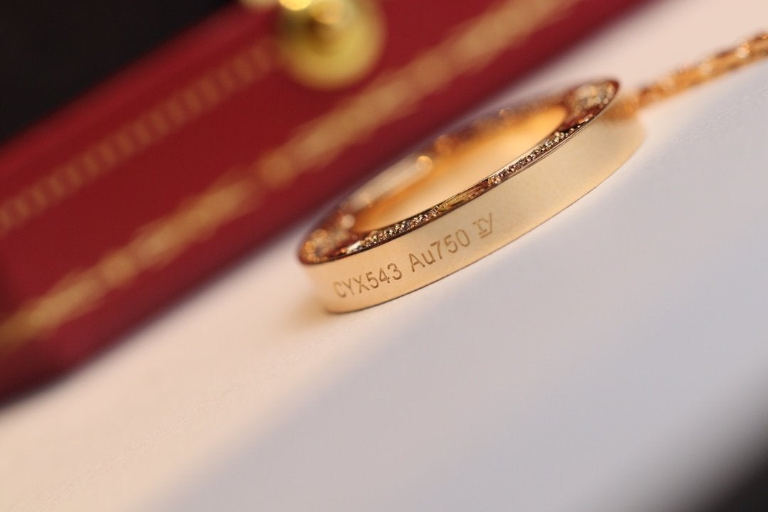 [GALE] Liebeskette, verstellbar, Roségold 