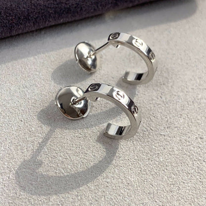 [ゲイル]ラブイヤリング 2.65mm シルバー