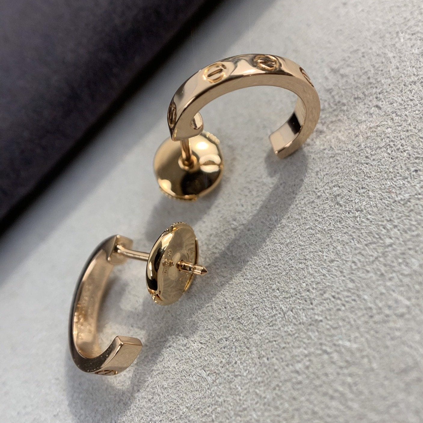 [GALE] LOVE OHRRINGE 2,65 MM ROSÉGOLD 