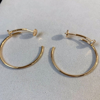[GALE]JUSTE イヤリング ゴールド ダイヤモンド 1.8mm 