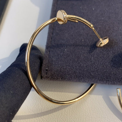 [GALE]JUSTE イヤリング ゴールド ダイヤモンド 1.8mm 