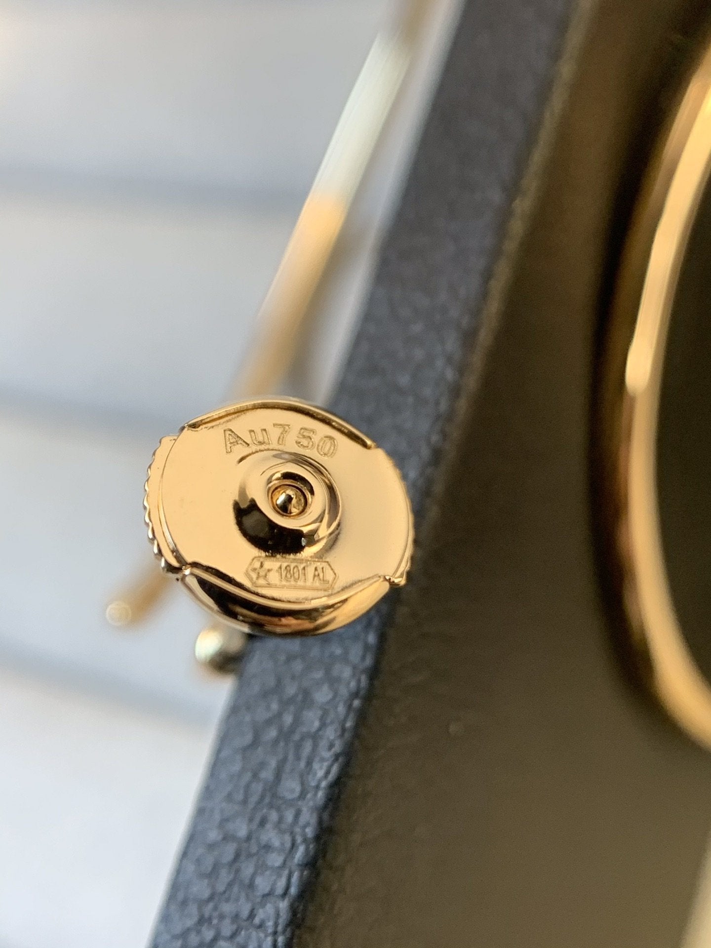 [GALE]JUSTE イヤリング ゴールド ダイヤモンド 1.8mm 