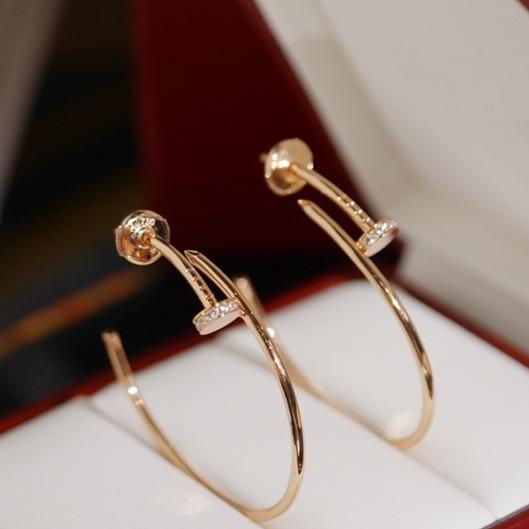 [GALE] JUSTE OHRRINGE MIT DIAMANTEN, 1,8 MM 
