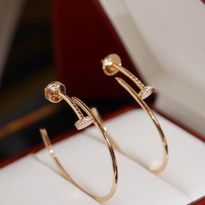 [GALE] JUSTE OHRRINGE MIT DIAMANTEN, 1,8 MM 
