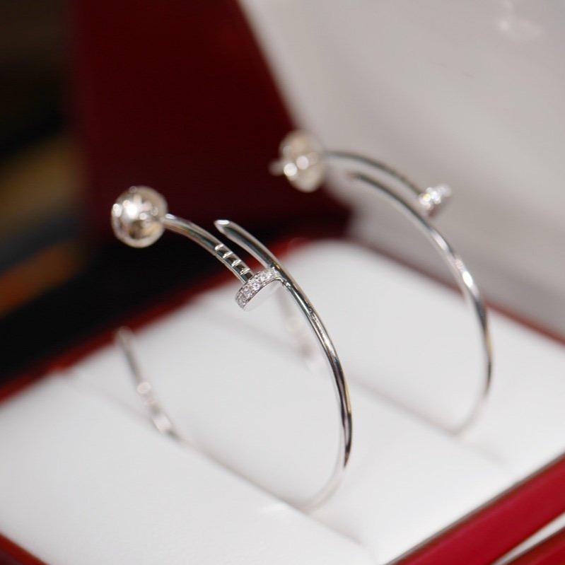 [GALE] JUSTE OHRRINGE MIT DIAMANTEN, 1,8 MM 