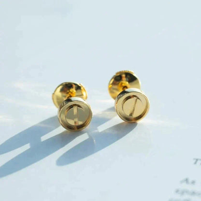 [ゲイル]ラブイヤリング ゴールド 10mm
